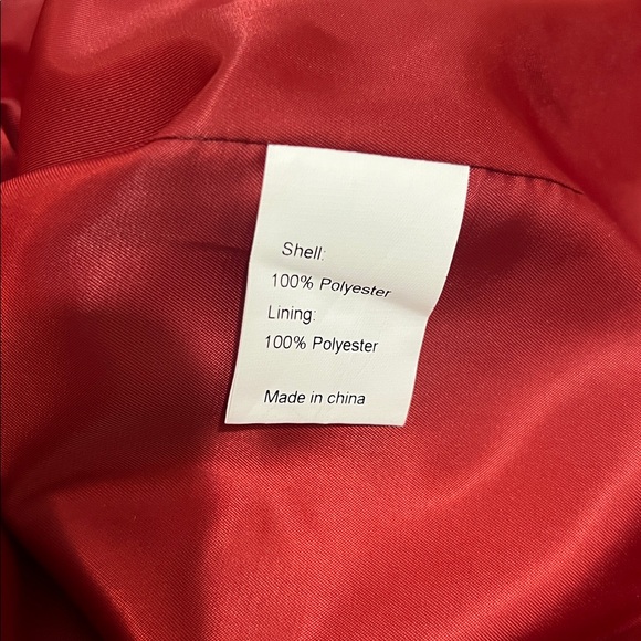 Allegra K Women's Red A-line Mid-Long Peacoat size:M retail $79 - Picture 8 of 9